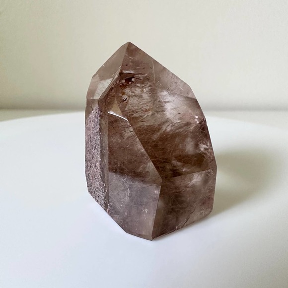 Rutile Amphibole Quartz Point Angel Phantom Tower Crystal Natural High Quality - Picture 6 of 9